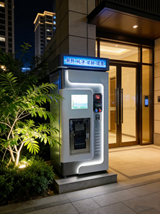 Máquina Expendedora de Agua Purificada Automática de Ósmosis Inversa Profesional de Fábrica, 24 Horas, con Monedero, Billetes, Tarjeta de Crédito, QR, CE - Product Image 1