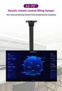 <span class=keywords><strong>Support</strong></span> de montage mural électrique pour téléviseur, adapté aux téléviseurs de 32 à 70 pouces, <span class=keywords><strong>support</strong></span> vertical motorisé, VESA 640x400 mm, acier laminé à froid - Product Image 4