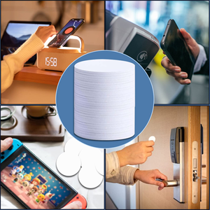 Customizable Mini NFC Round PVC Paper PET Coin Tags for Membership & Game - Product Image 4
