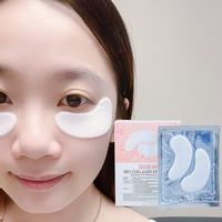 Bio Collageen Retinol Oogmasker Koreaanse Formule Verhelderende Verstevigende Nachtverzorging Hydrogel Donkere Kringen Aangepast Logo OEM