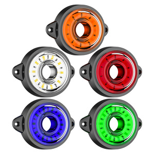 Đèn LED Tròn Bán Sỉ Nhà Máy DXZ Đèn Báo Hiệu Bên Trước Và Sau Màu Vàng/Trắng/Xanh Dương/Xanh Lá Cây/Đỏ Cho Xe Tải - Product Image 1