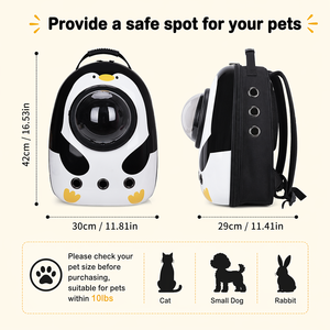 Space Capsule Portable Oxford PC Cat & Dog <b>Pet</b> <b>Carrier</b> <b>Backpack</b> Airline Approved Large Capacity for Small Medium Dogs - Product Image 6