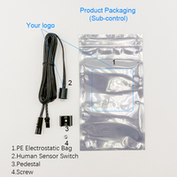 Détecteur de mouvement infrarouge PIR 12V 24V à contrôle individuel pour armoire et éclairage LED, 3 ans de garantie