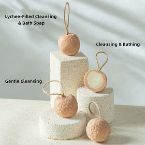 <span class=keywords><strong>Savon</strong></span> artisanal LovSens Durian Lychee Orange Glow à faible température, aromathérapie, <span class=keywords><strong>Dudu</strong></span> Pink Lychee King pour soins quotidiens - Product Image 2