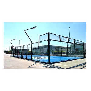 Golden Supplier 100% hot dip galvanized paddle tennis court 15+ years usage life best professional & quality