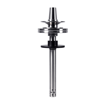 Chicha portable de luxe en acier inoxydable et bois, vente en gros, tendance, de haute qualité, durable, ensemble de chicha pour fumer du tabac, ensemble cadeau