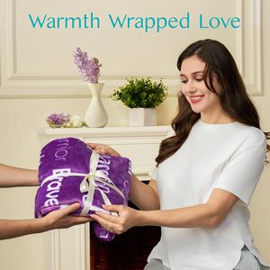 Manta personalizada Dear Mom PARA EL Día <span class=keywords><strong>DE</strong></span> LA Madre, mantas <span class=keywords><strong>de</strong></span> franela Súper suaves para Navidad, Día <span class=keywords><strong>de</strong></span> San Valentín para cama y sofá - Product Image 6