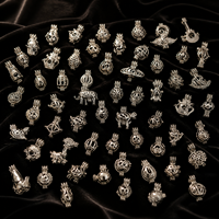 Fourniture d'usine : Breloques amulette en alliage mélangé, pendentifs multi-styles à symboles animaux, cage pour la fabrication de bijoux DIY, accessoires de collier en gros