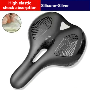 <span class=keywords><strong>Selle</strong></span> <span class=keywords><strong>de</strong></span> VTT épaissie et ventilée, super douce, sécurisée, imperméable et durable, idéale pour la conversion <span class=keywords><strong>de</strong></span> vélos électriques – Meilleure vente - Product Image 4