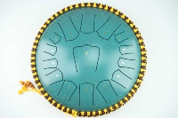 Tambour à langue en acier de 14 pouces, 15 tons, instrument de musique éthéré avec logo personnalisable, plusieurs couleurs disponibles à la vente