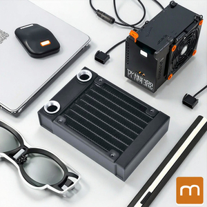 Ococoo 80L Nhôm Làm Mát Chất Lỏng PC Chất Liệu Nước Làm Mát Quạt Tản Nhiệt Cho CPU Tản Nhiệt Máy Tính Vẻ Đẹp Thiết Bị Bộ Vi Xử Lý - Product Image 1