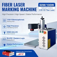 Machine de marquage laser à fibre JPT MOPA 2.5D 3D 50W 60W 100W, machine de gravure Galvo pour outils, couteaux, pièces de montres