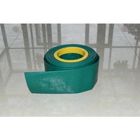 Tuyau d'arrosage plat en PVC bleu de qualité supérieure, diamètres 1, 2, 3, 4, 5, 6, 8 pouces, pour pompe à eau, lavage de piscine et irrigation agricole