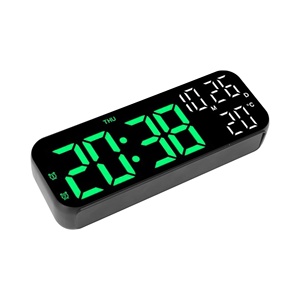 <b>LED</b> Digital Desk Alarm <b>Clock</b> with Temperature Date Wake up Alarm <b>Clock</b> Reloj Digital Table <b>Clock</b> - Product Image 1
