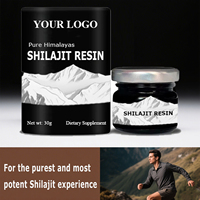 Résine de Shilajit de l'Himalaya naturel d'approvisionnement d'usine avec plus de 85 minéraux traces de résine de Shilajit pure à l'acide fluvique