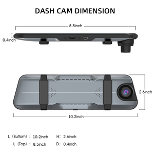 Caméra DVR <span class=keywords><strong>de</strong></span> voiture avec affichage <span class=keywords><strong>de</strong></span> caméra <span class=keywords><strong>de</strong></span> <span class=keywords><strong>recul</strong></span> et microphone intégré - Product Image 6