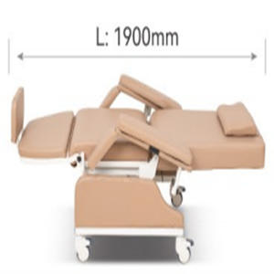 Multifunctional <b>Electric</b> Dialysis <b>Chair</b> with Adjustable Backrest Hemodialysis Hospital <b>Chair</b> for Blood Collection - Product Image 2