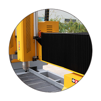Machine de découpe CNC à double tête pour pierre tombale en granit, marbre, feuille de métal, bois