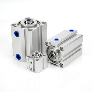 Cilindro de Película Delgada SDA12 16 20 25 32 63 5x10 30 40 50 60 80 90 100s con Magnetización, Cuerpo de Aluminio, Cilindro de Pistón de Doble Acción - Product Image 2