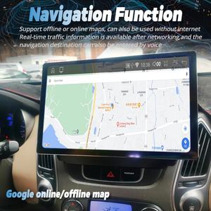 Radio Multimedia para Auto con Pantalla 2K de 13.3 Pulgadas y Android 13 de 256GB para Hyundai Tucson 2013 2014 2015 Ix35, Reproductor de Video, Navegación, Carplay - Product Image 2