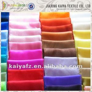 Penjualan Grosir Desain Baru Berwarna Poliester Organza Kain Grafik Warna - Product Image 3