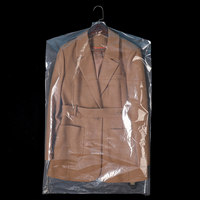 Sacs d'emballage en plastique PE transparents, légers, personnalisables, résistants à l'humidité, thermoscellables, à poche plate, pour vêtements et chemises, vente en gros