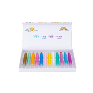 Crayones sin polvo de cera solubles en agua, juego de crayones para niños seguros y respetuosos con el medio ambiente - Product Image 3