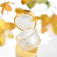 Pots de gel de construction de style luxe avec couvercle à clapet 5g, pots cosmétiques en acrylique pour vernis gel, pot de gel à ongles rond personnalisé OEM/ODM