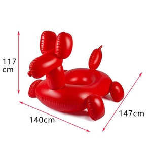Jouets gonflables personnalisés pour piscine - Chien gonflable flottant mignon pour l'été, idéal pour les fêtes à la plage, jouets de piscine flottants pour adultes en extérieur - Product Image 6