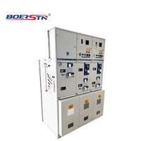 Unidad de Anillo Principal Compacta Aislada por Gas SF6 de 12kV Schneider, Totalmente Aislada y Cerrada, para Interiores, de Media Tensión, ABB
