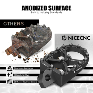 Repose-pieds en aluminium forgé élargi NICECNC pour Suzuki DR650S DR650SE 1996-2024 <span class=keywords><strong>DR</strong></span> 650S 650SE <span class=keywords><strong>650</strong></span> S <span class=keywords><strong>SE</strong></span> - Product Image 5