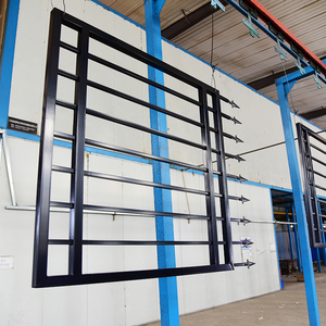 Vente chaude clôture en fer forgé à l'épreuve des chiens/panneaux de clôture noirs de 12 pieds prix de clôture en acier galvanisé corten - Product Image 5