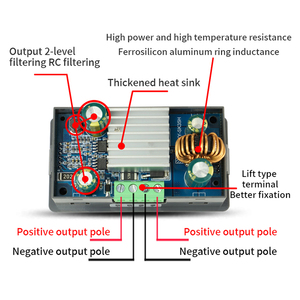 XY-SK35H โมดูลชาร์จแบตเตอรี่พลังงานแสงอาทิตย์ระบบดิจิทัลปรับ DC-DC ได้รุ่น35W 4A แหล่งจ่ายไฟซีซีซีซีวี - Product Image 4