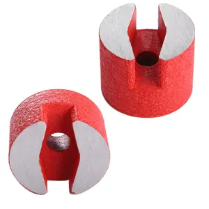Groothandel Speciale Vorm Rode Alnico Plug Magneet Alnico Pot Magneet Industriële Cilindrische Magneet