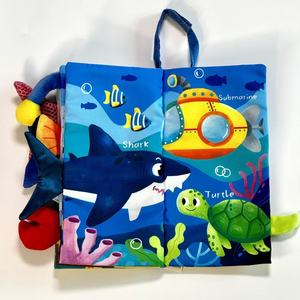 <span class=keywords><strong>Libro</strong></span> <span class=keywords><strong>de</strong></span> Actividades <span class=keywords><strong>de</strong></span> Tela para Educación Temprana Hahaland Jungly Tail - Product Image 2