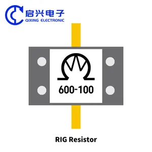 Сопротивление 800 Ом 800 Вт 600 Вт 500 Вт 250 Вт 100 Вт высокомощный фланцевый резистор 100 Ом РЧ фланцевый резистор