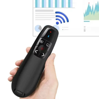 Nuevo Puntero Láser Inalámbrico para Presentaciones PowerPoint 2026, Control Remoto USB de 2.4GHz, Clicker para Presentaciones, Puntero F-lip
