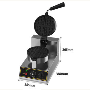 Gaufrier électrique à usage commercial avec machine à gaufres antiadhésive <span class=keywords><strong>Panini</strong></span> Press Sandwich & Hamburger - Product Image 2