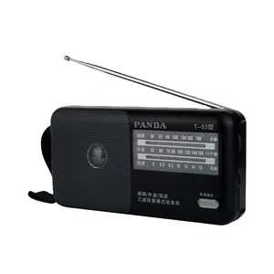 Kaliteli radyo vintage 3 bant güçlü alıcı am fm radyo 9v pil am fm taşınabilir radyo