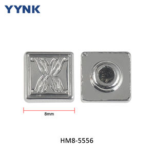 Yinying Fabricante Producir Custom Square Pyramid Metal Jeans Botón y remache para ropa Bolsa Chaqueta Pantalones - Product Image 6