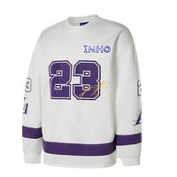 Maillot de hockey sur glace personnalisé, de la conception à la livraison finale, usine de vente en gros OEM, ensembles d'équipe en maille polyester pour jeunes et adultes