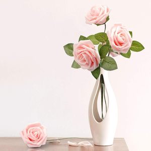 ดอกกุหลาบโฟมคุณภาพ<span class=keywords><strong>ส</strong></span>ูง 25 ชิ้น <span class=keywords><strong>ส</strong></span>ำหรับทำที่คาดผม DIY งา<span class=keywords><strong>น</strong></span>แต่งงา<span class=keywords><strong>น</strong></span> งา<span class=keywords><strong>น</strong></span>คริสต์มา<span class=keywords><strong>ส</strong></span> งา<span class=keywords><strong>น</strong></span>ปาร์ตี้ ตกแต่งบ้าน ขนาด 20 ซม. <span class=keywords><strong>ส</strong></span>ีชมพู - Product Image 4