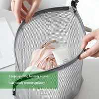 Sac de toilette grande capacité anti-pollution et imperméable, trousse de rangement de voyage haut de gamme, sac de lavage de salle de bain résistant à la saleté