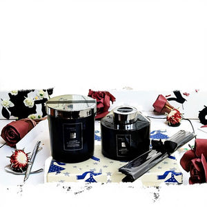 Nuevo Perfume Ecológico de Lujo Hecho a Mano con Cera de Soya 2026, Fragancia Personalizada Velvet Rose Ebony, Recuerdo para Cumpleaños - Product Image 1