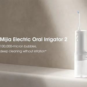 Mijia <span class=keywords><strong>Hydropulseur</strong></span> Dentaire Portable Rechargeable pour Blanchiment des Dents, Irrigateur Buccal Sans Fil Étanche IPX7 2 - Product Image 1