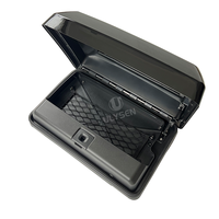 Boîte de rangement latérale pour vitre arrière JETOUR Traveler T2, verrouillable avec poche en filet, style Mecha, durable et résistante à l'usure