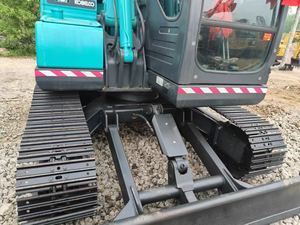 Mini excavadora usada fabricante para granja pequeña excavadora motor EPA 7,2 toneladas Kobelco75 excavadora sobre orugas 0,4 m ³ - Product Image 5