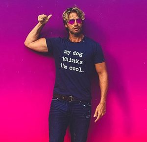 T-shirt personnalisé pour homme, coupe ample, impression de logo, 100% coton, grandes tailles, t-shirts plus size, t-shirt oversize pour homme - Product Image 2