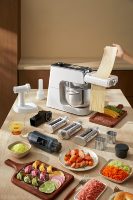 Robot pâtissier 6,5 L 800 W avec moteur DC, balance intégrée, fonction de fermentation pour la pâte à sourde, mélangeur de pâte à pain silencieux, personnalisable OEM