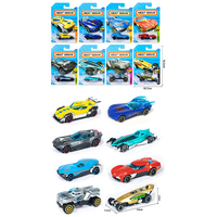 Vente en gros de voitures miniatures en alliage moulé sous pression à l'échelle 1/64, jouets pour enfants, kit de modèles de voitures en alliage pour enfants